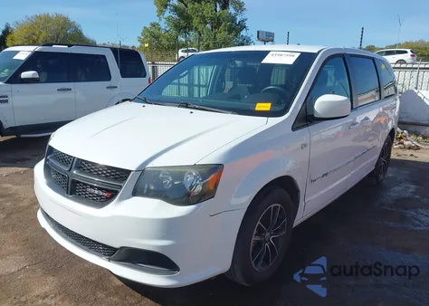 2014 Dodge Grand Caravan Se 30Th Anniversary z USA, uszkodzony, nr VIN 2C4RDGBG7ER340371